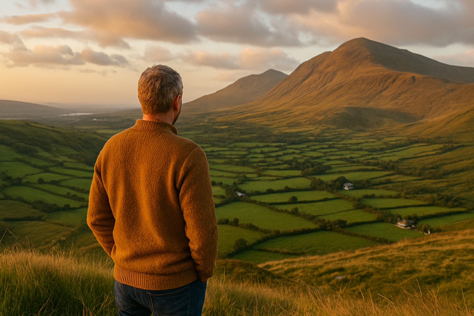 Peaceful mindfulness practice environment in Ireland